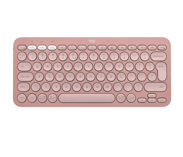 LOGITECH K380s Pebble Keys 2 różowy - 1172753 - zdjęcie